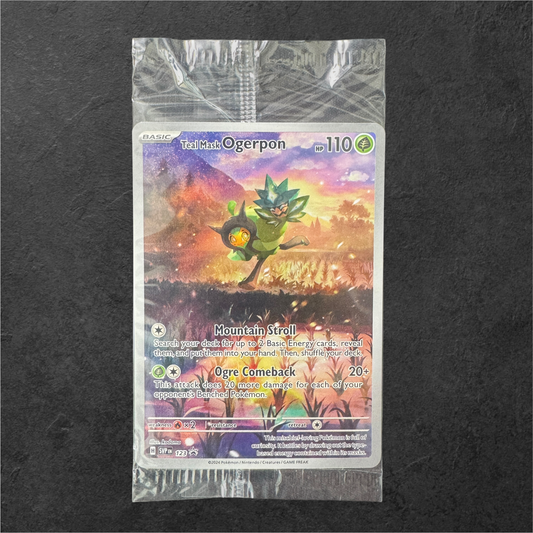 Teal Mask Ogerpon | #123 | Sealed | Twilight Masquerade ETB | English | 2024