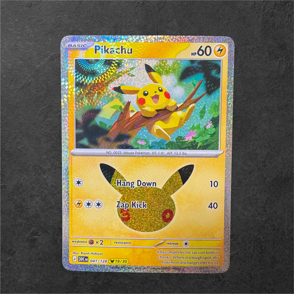 30th Celebrations Pikachu, ex and promos - Choose your card