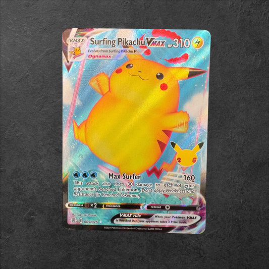 Surfing Pikachu VMAX | #009  | NM | Celebrations | English | 2021