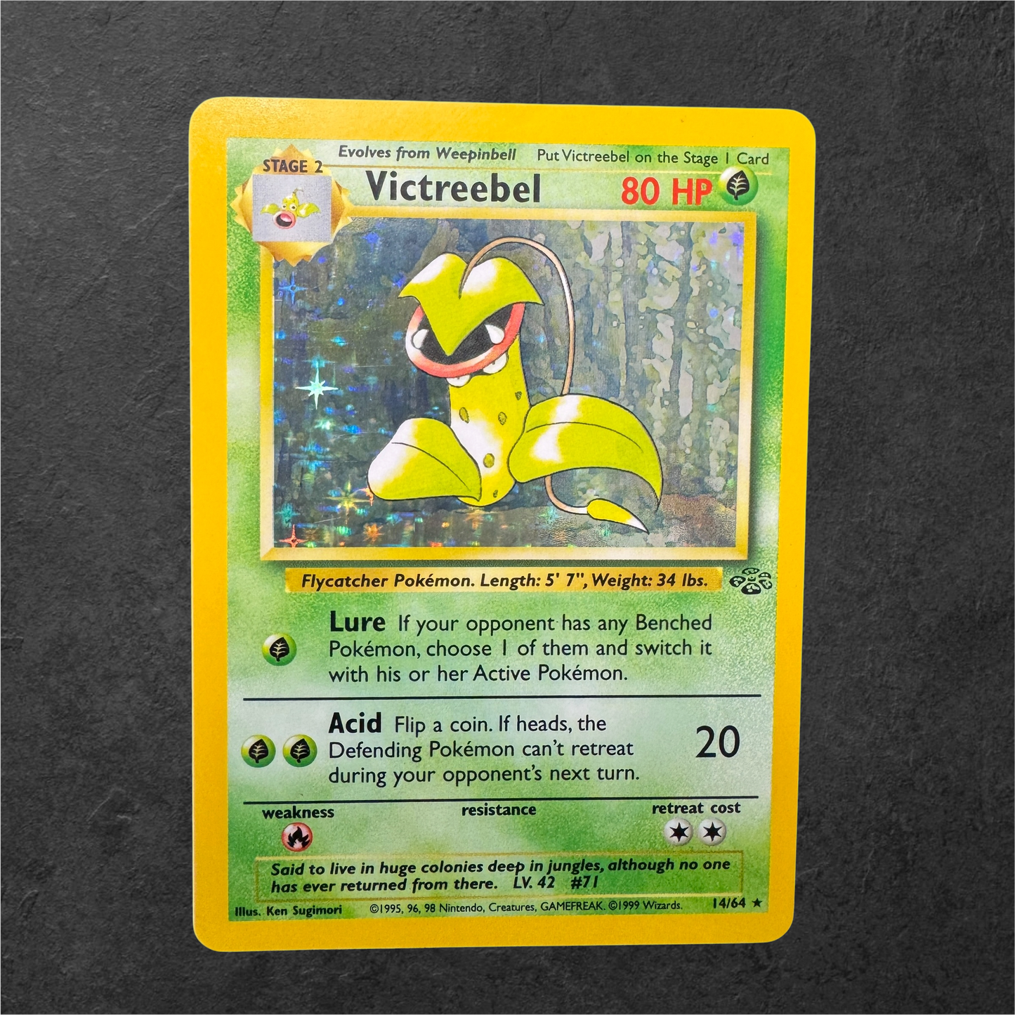 Victreebel | #14 | NM/LP | Jungle | English | 1999