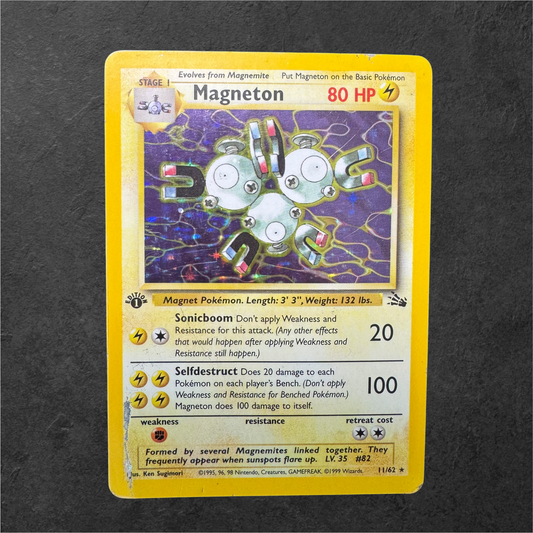 Magneton 1st Edition | #11 | DMG | Fossil | English | 1999