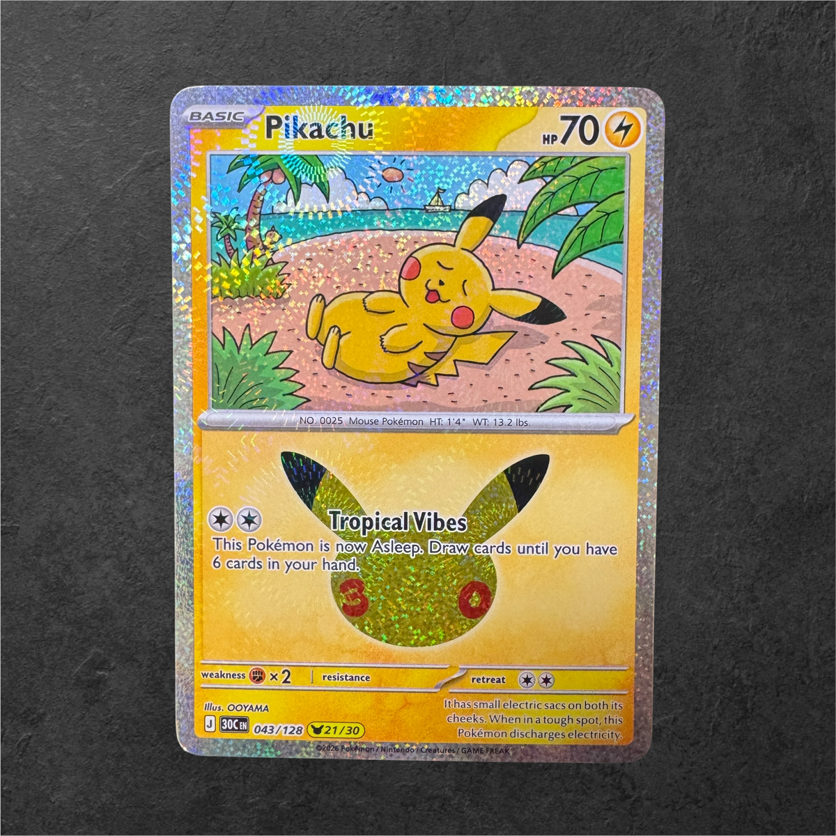 30th Celebrations Pikachu, ex and promos - Choose your card