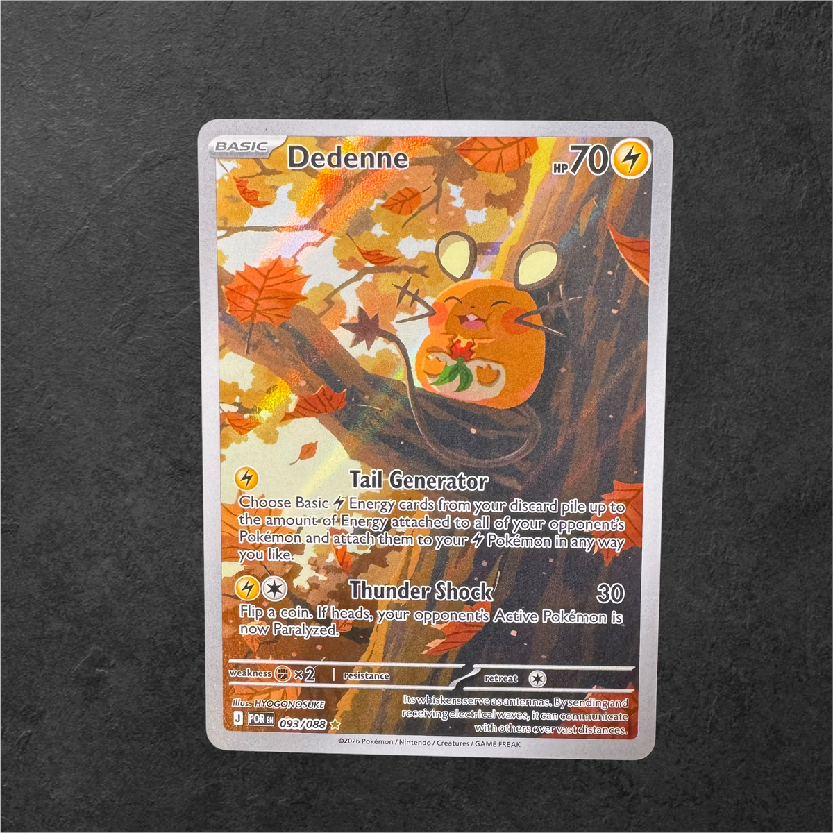 Dedenne | #093 | NM | Perfect Order | English | 2026