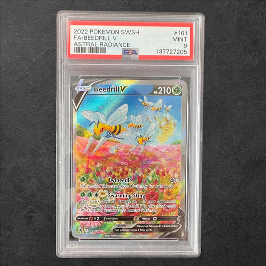 Beedrill V | #161 | PSA 9 | Astral Radiance | English | 2022