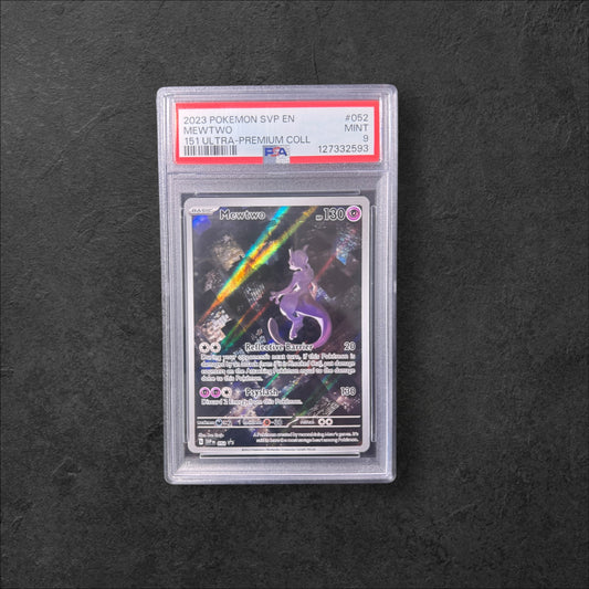 Mewtwo | #052 | PSA 9 | 151 UPC | English