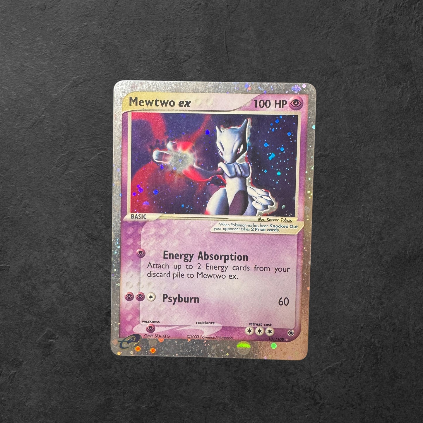 Mewtwo ex | #101 | MP | Ruby & Sapphire | English | 2003
