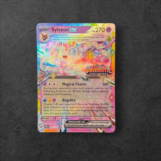 Sylveon ex Stamped | #041 | NM | Prismatic Surprise Box | English | 2025