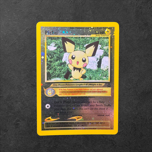 Pichu | #35 | MP | Black Star Promo | English | 2001