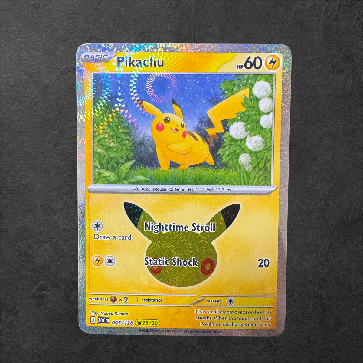 30th Celebrations Pikachu, ex and promos - Choose your card