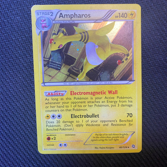 Ampharos | #40 | LP | Dragons Exalted | ENG | 2012