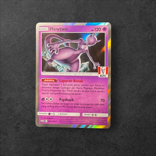Mewtwo | #184 | NM | KFC Promo | Indonesian | 2020