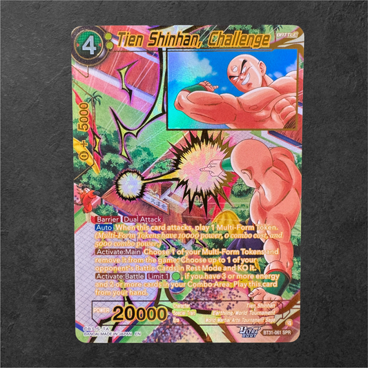 Tien Shinhan, Challenge | #BT31-061 | SPR | BT31