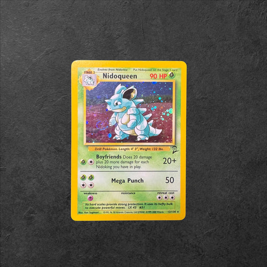 Nidoqueen | #12 | MP | Base Set 2 | English | 2000