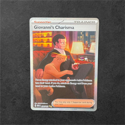 Giovanni's Charisma | #204 | NM | 151 | English | 2023