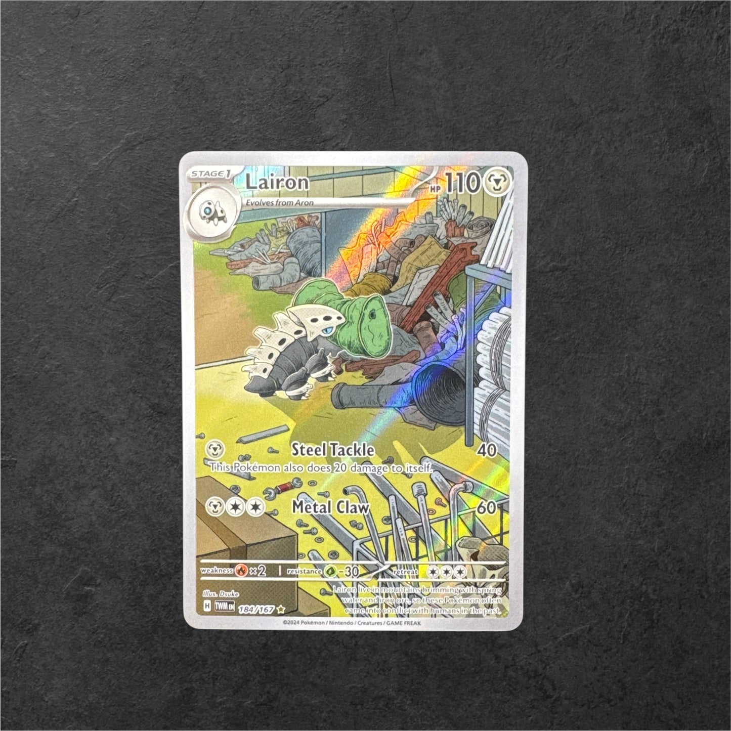 Lairon | #184 | NM | Twilight Masquerade | English | 2024