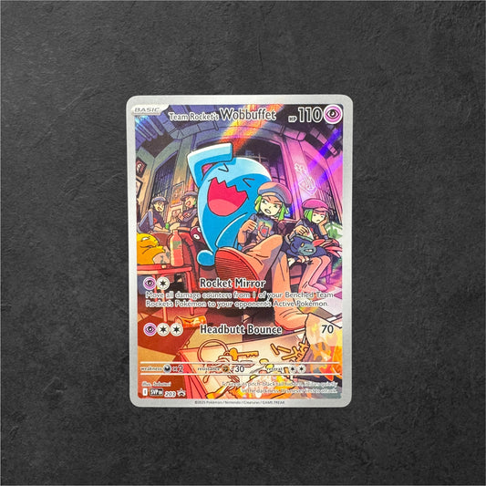 Team Rocket's Wobbuffet | #203 | NM | Destined Rivals ETB | English | 2025