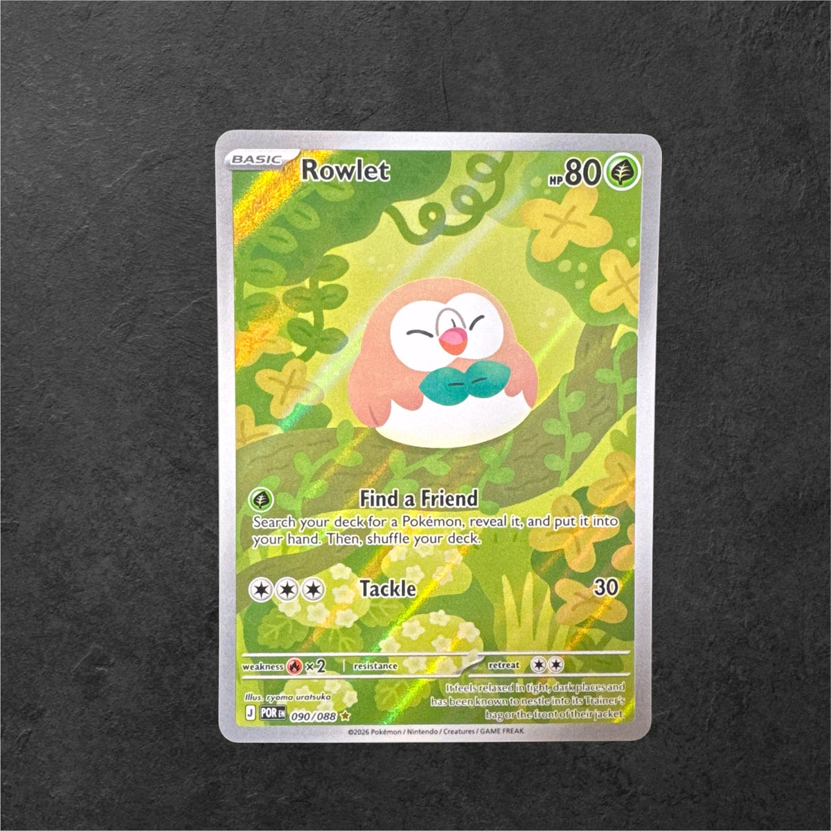 Rowlet | #090 |  NM | Perfect Order | English | 2026