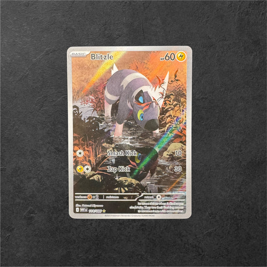 Blitzle | #114 | NM | White Flare | English | 2025