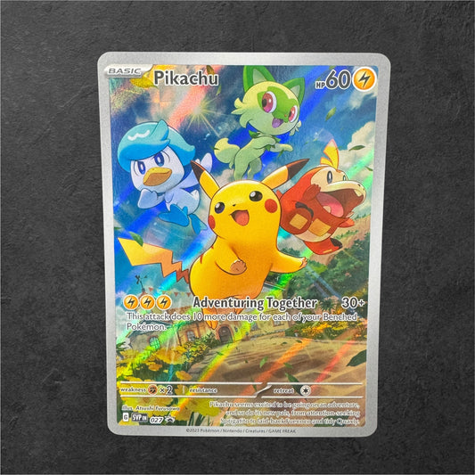 Pikachu | #027 | NM | Paldea Evolved ETB | English | 2023