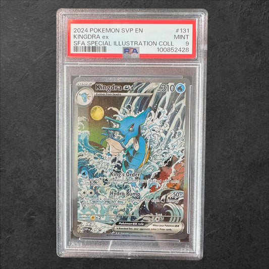 Kingdra ex | #131 | PSA 9 | Shrouded Fable Promo | English | 2024