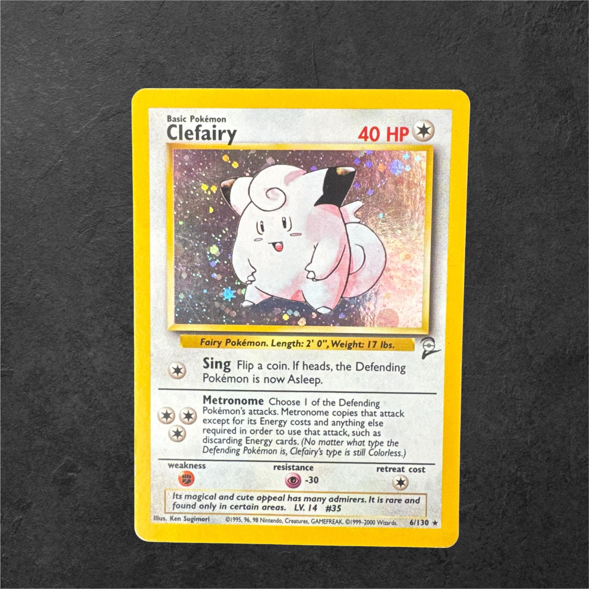Clefairy | #6 | MP | Base Set 2 | English | 1999
