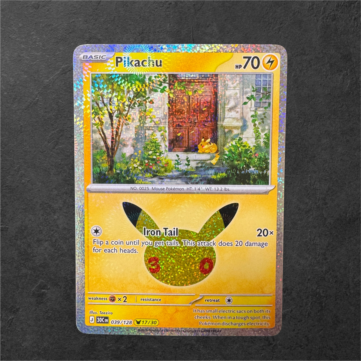 30th Celebrations Pikachu, ex and promos - Choose your card