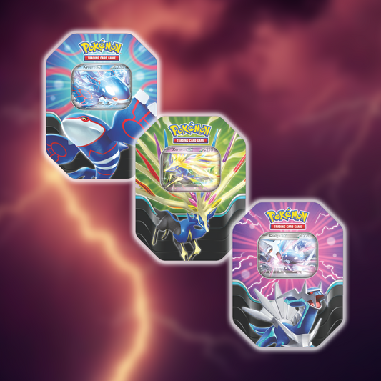 Azure Legends Tin (Xerneas/ Kyogre/ Dialga ex)