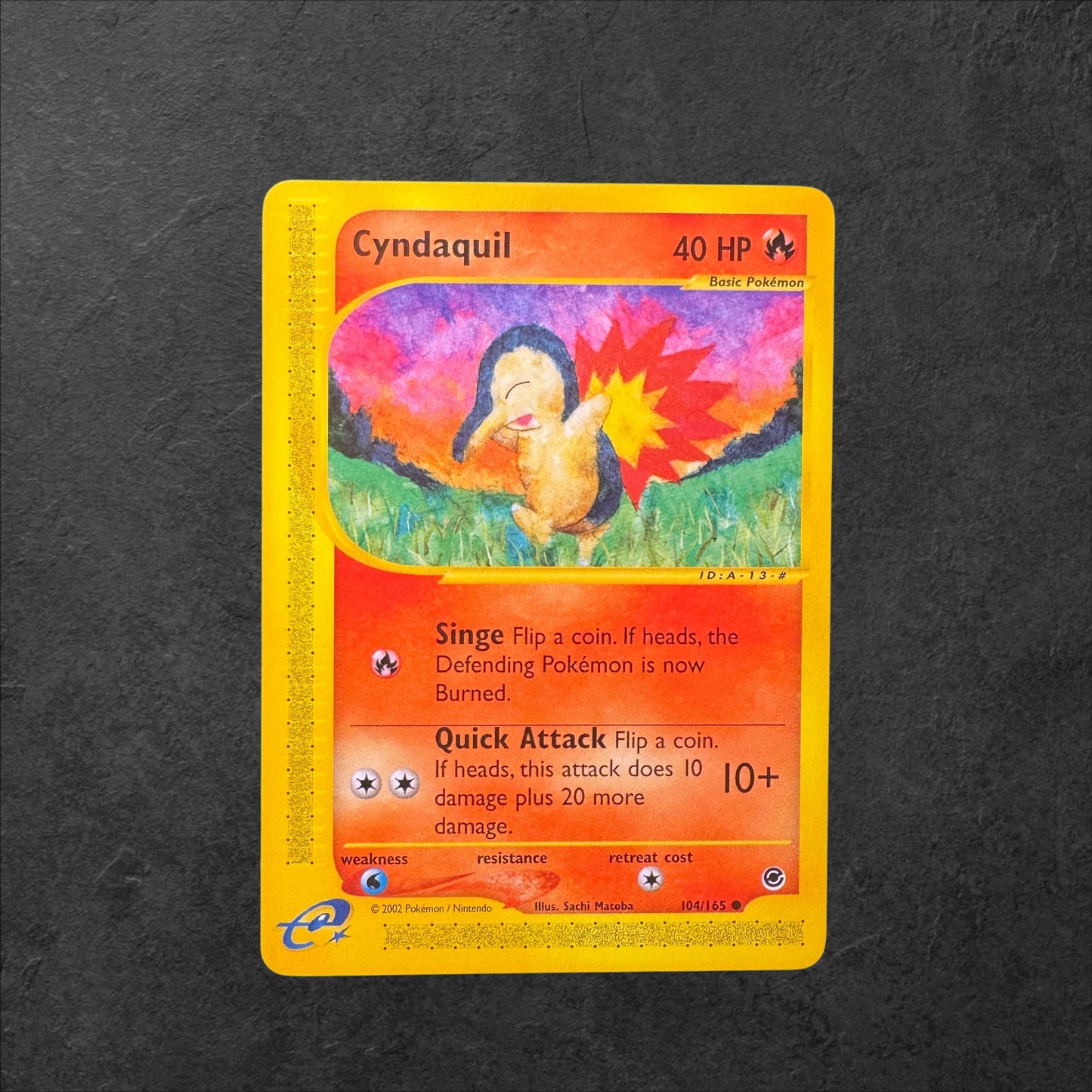Cyndaquil | #104 | NM | Expedition | ENG | 2002