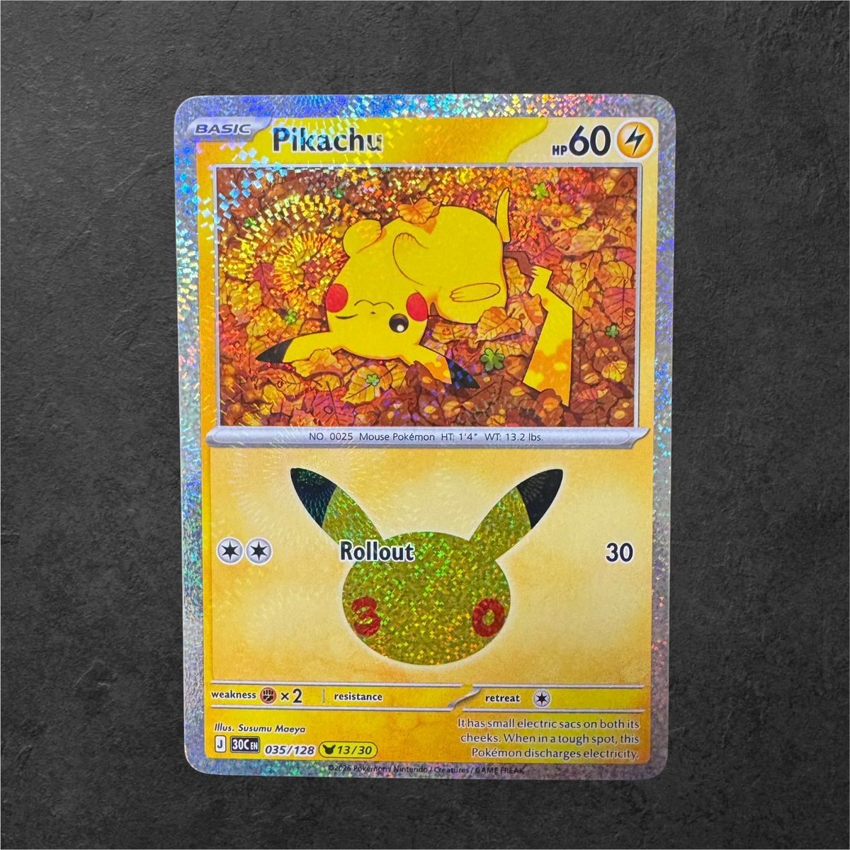 30th Celebrations Pikachu, ex and promos - Choose your card