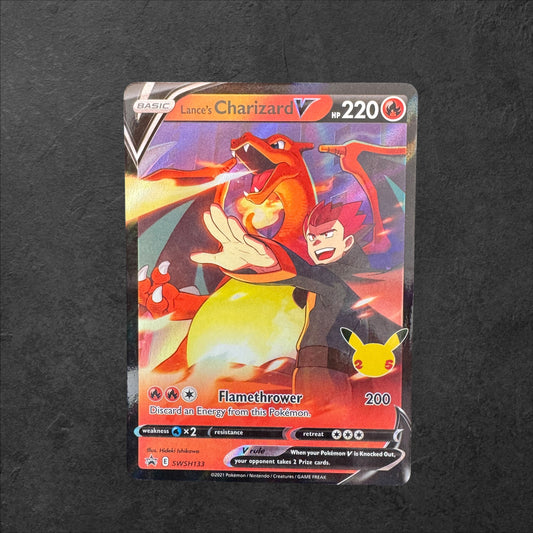Lance's Charizard V | #SWSH133 | NM | Celebrations | English | 2021