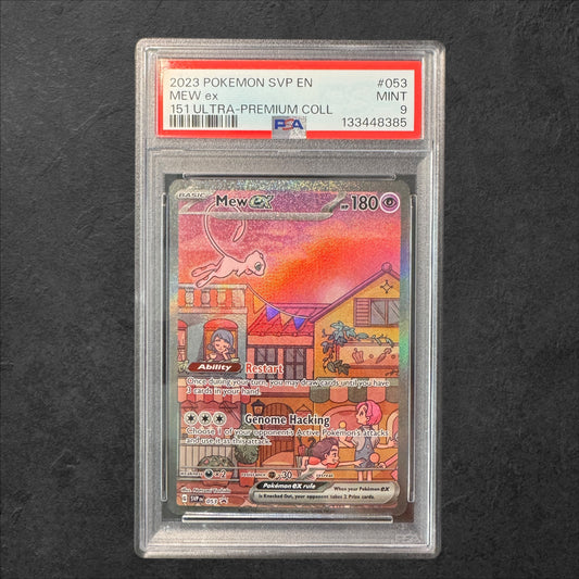 Mew ex | #053 | PSA 9 | 151 UPC Promo | English