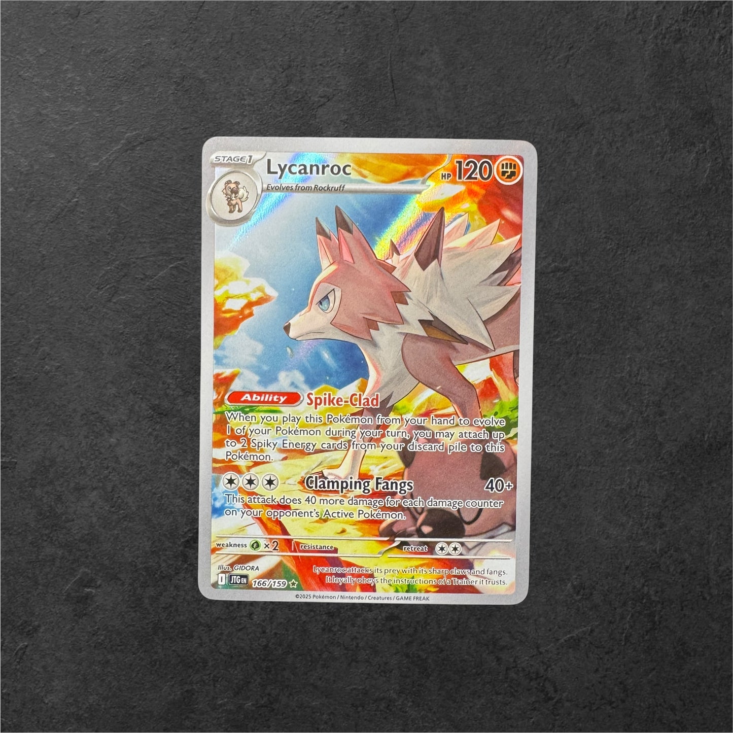 Lycanroc | #166 | NM | Journey Together | English | 2025