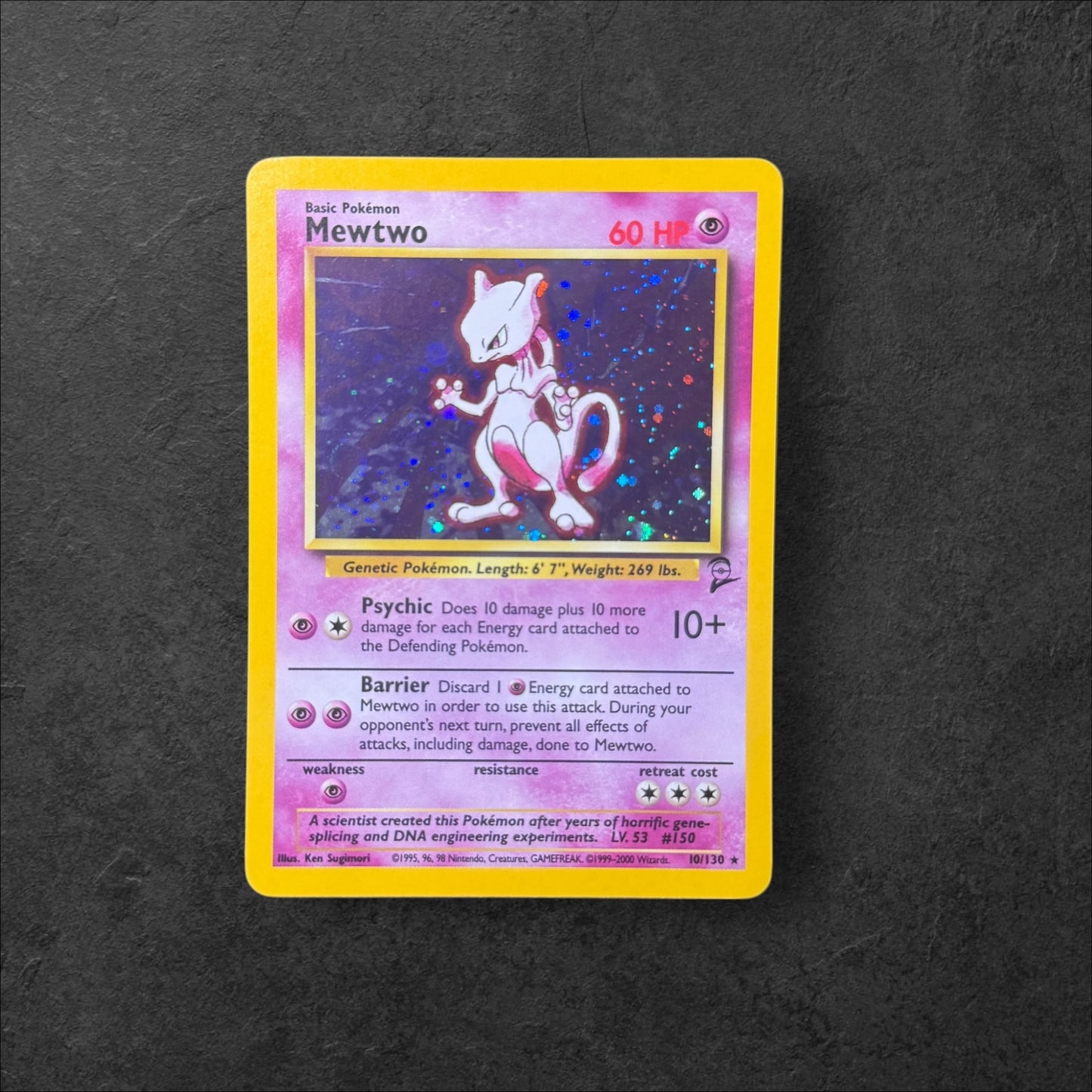 Mewtwo | #10 | MP | Base Set 2 | English | 1999