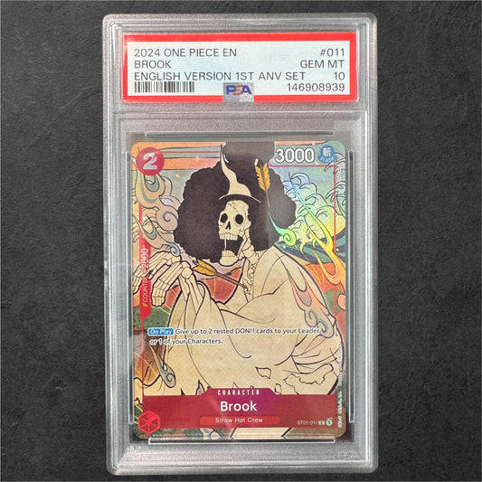 Brook | #ST01-011 | PSA 10 | 1st Anniversary Set | English