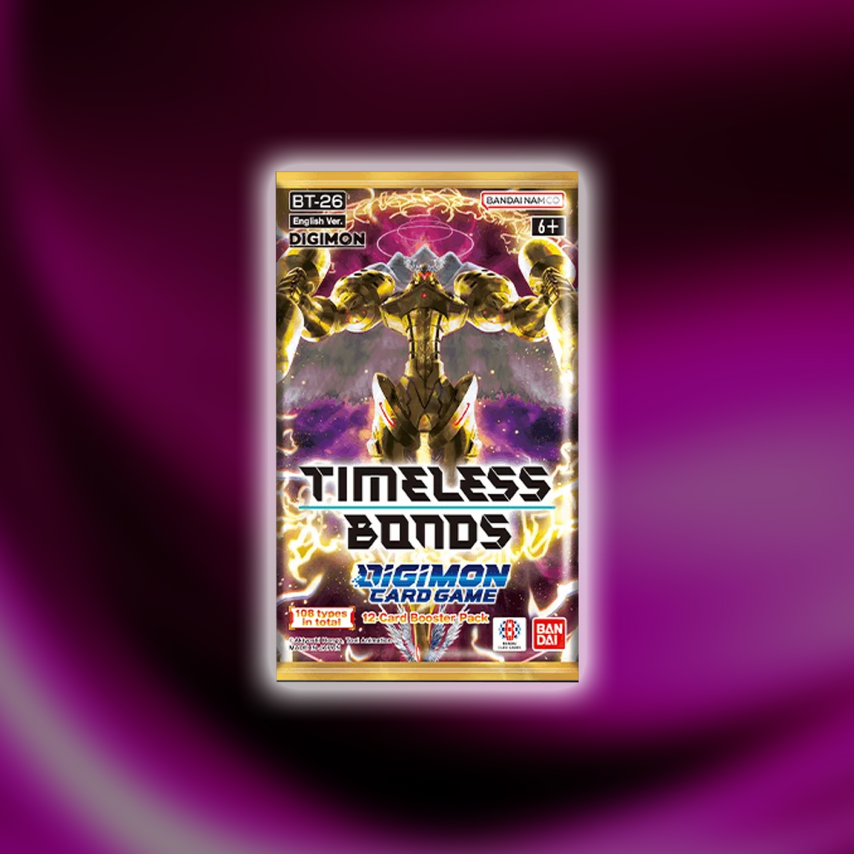 Digimon Card Game: Timeless Bonds BT-26 Booster Pack
