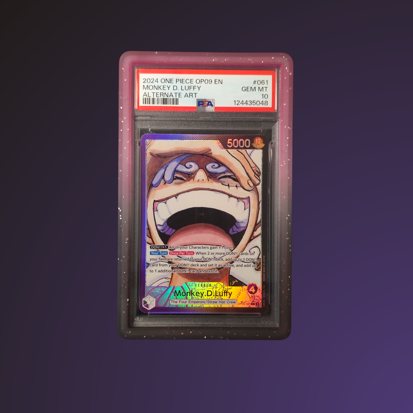 Card Keeper PSA Graded Card Bumper - Blackberry