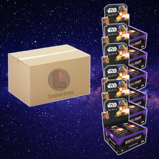 Star Wars: Unlimited Secrets of Power Booster Box CASE OF 6