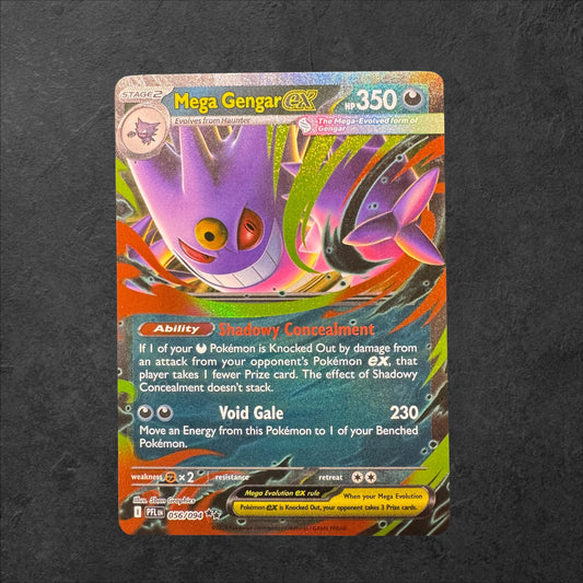 Mega Gengar ex | #056 | NM | Phantasmal Flames | English | 2025