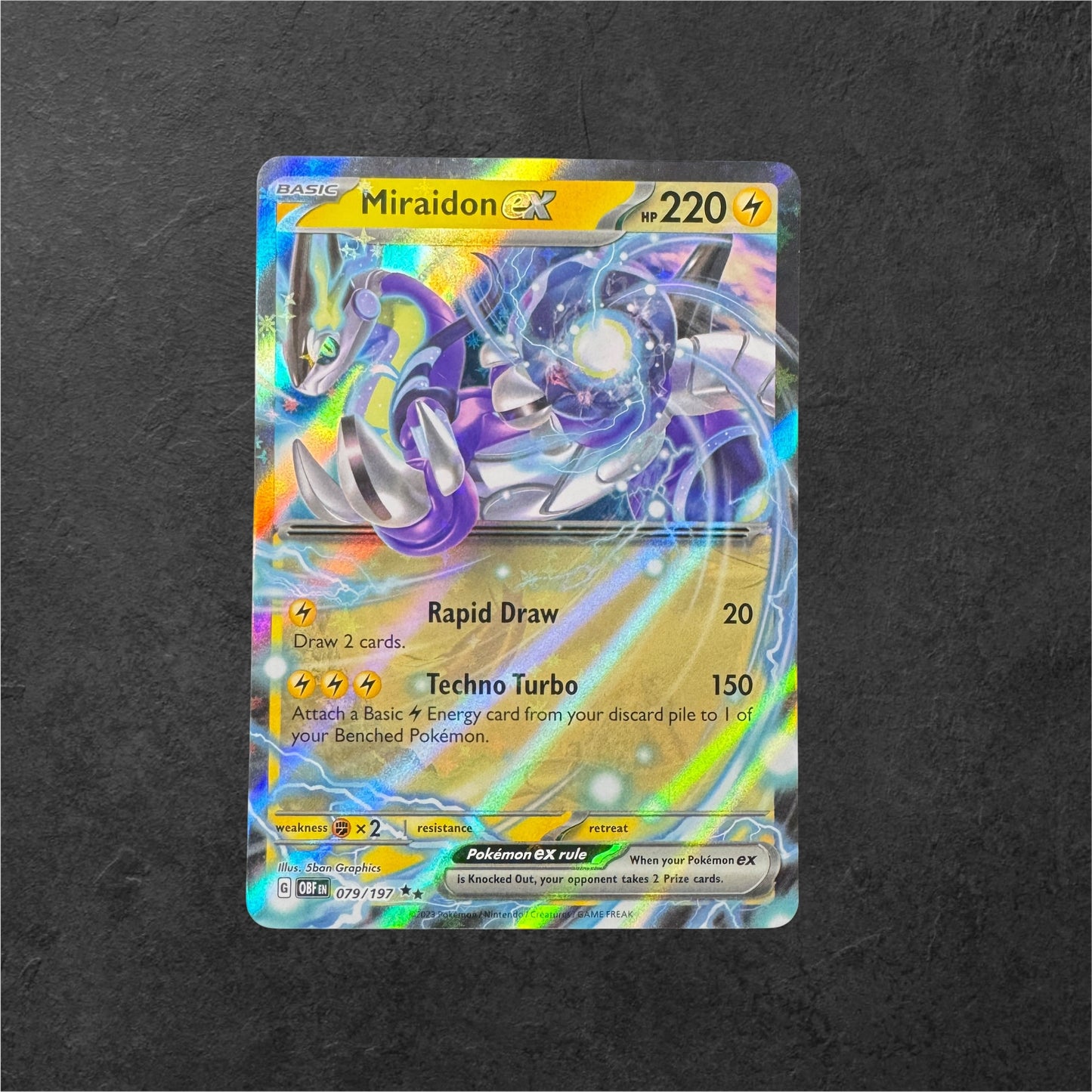 Scarlet & Violet ex Pick Your Card