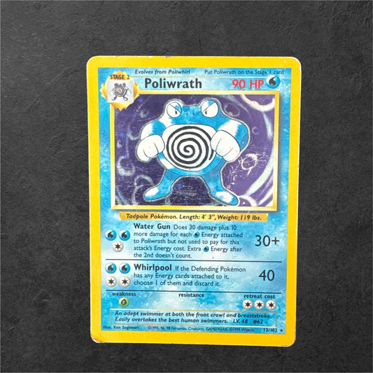 Poliwrath | #13 | DMG | Base Set | English | 1999