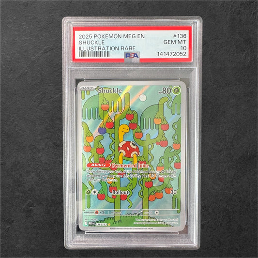 Shuckle | #136 | PSA 10 | Mega Evolution Base Set | English | 2025