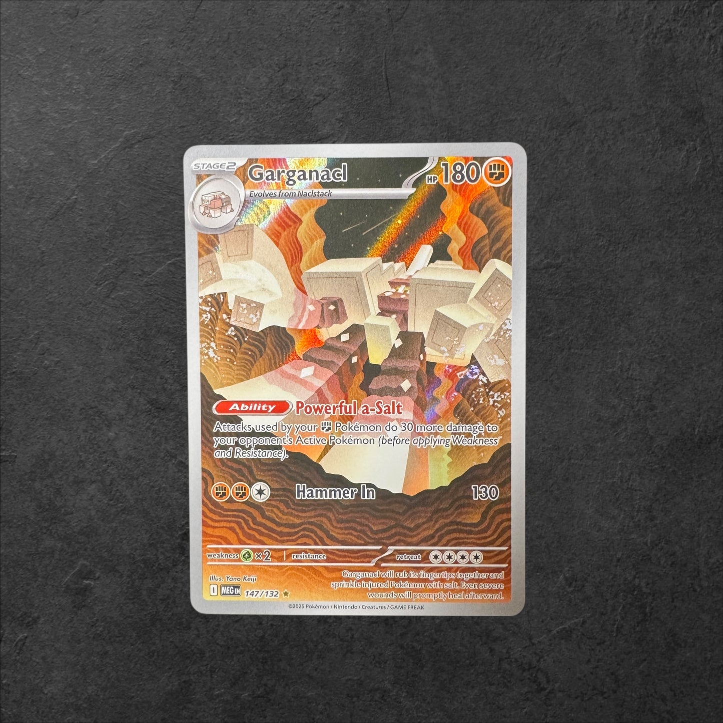 Garganacl | #147 | NM | Mega Evolution Base | English | 2025