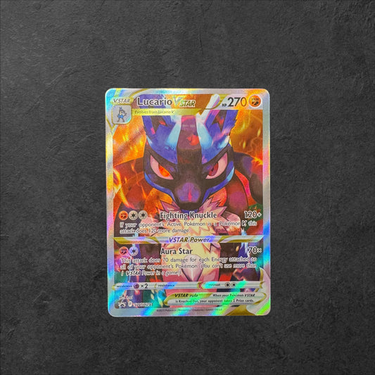 Lucario VSTAR | #SWSH291 | NM | Crown Zenith ETB | English | 2023