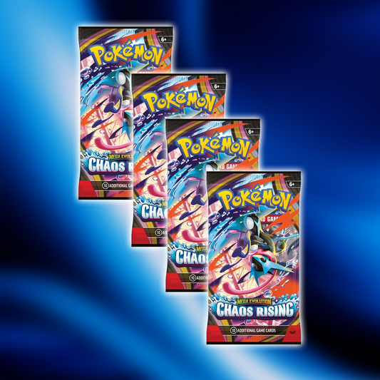 Pokémon Mega Evolution Chaos Rising: Bundle (4)