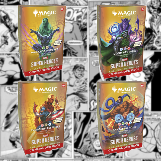 Magic the Gathering: Marvel Super Heroes Collector Commander Decks