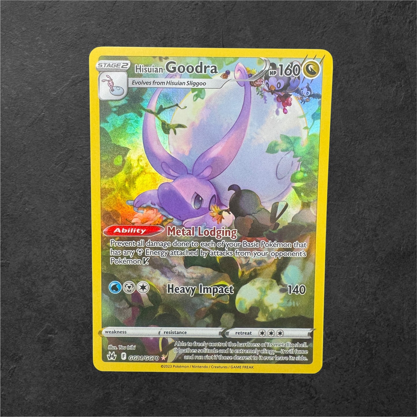 Hisuian Goodra | #GG21 | NM | Crown Zenith | English | 2023