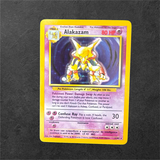 Alakazam | #1 | LP/NM | Base Set | English | 1999