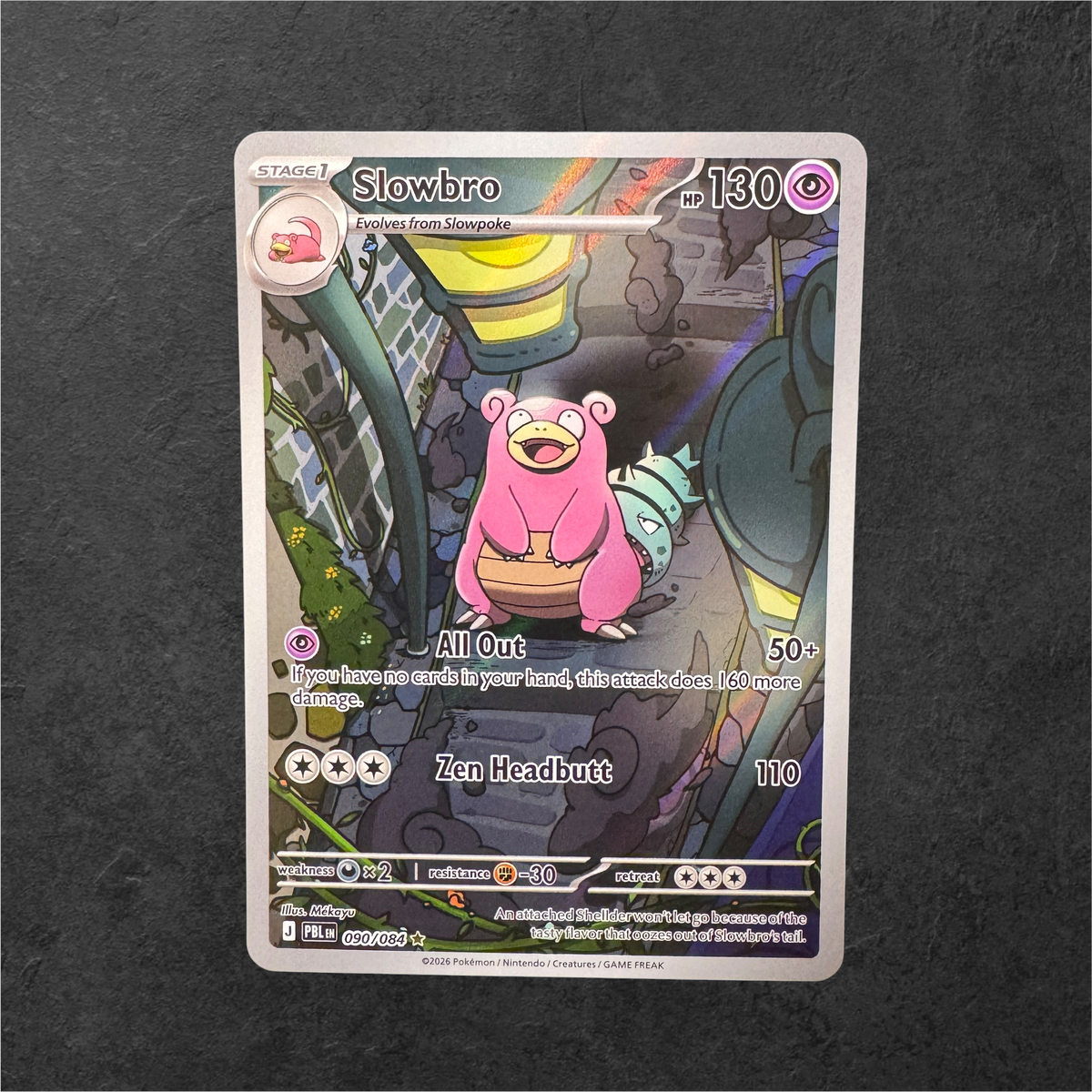 Slowbro | #090 | NM | Pitch Black | English | 2026