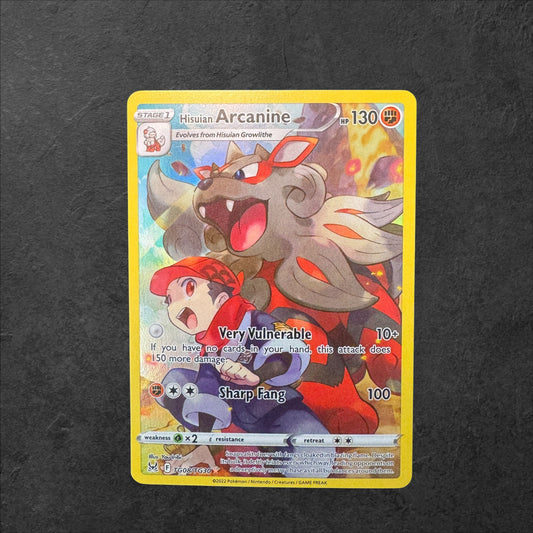 Hisuian Arcanine | #TG08 | NM | Lost Origin | English | 2022