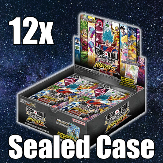 Dragonball Super CG: Zenkai Series B27 History of Z - Booster Box SEALED CASE (12 boxes)